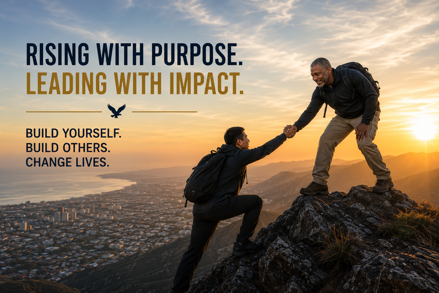 Rico Ferdinand in a leadership coaching session